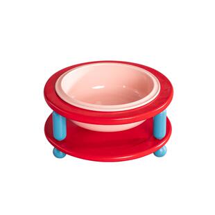 hocc陶瓷猫碗猫粮碗慢食碗增高护颈狗碗小型犬宠物碗猫碗狗狗饭碗