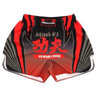 散打功夫武术训练服UFC综合格斗MMA短裤男女定制少儿童速干泰拳击