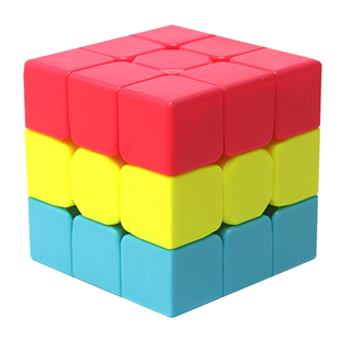 幼儿园入门魔方枫叶三明治汉堡包布丁凹凸火山金字塔儿童益智玩具