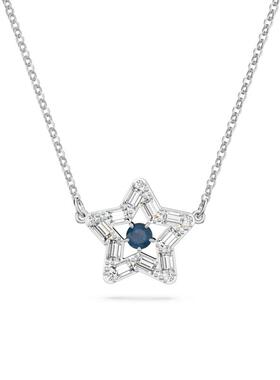 施华洛世奇女跳动蓝星项链