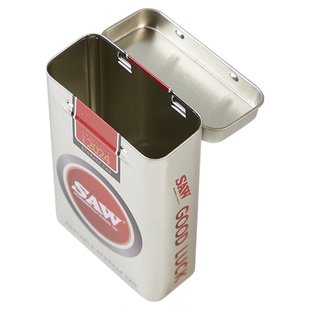 SAW烟盒专用高级感翻盖复古烟罐送男生便携20支散硬软收纳烟壳套