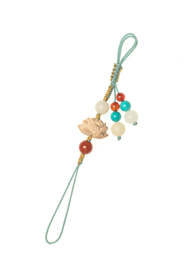 纯手工编织茶壶盖防摔绳