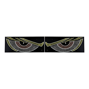 恶魔之眼眨眼车灯动态眼睛灯通用汽车大货车小车SUV天使车头装饰