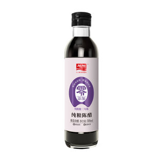 加加零添加纯粮陈醋500ml 食用醋家用凉拌蘸料饺子海鲜酿造调味品