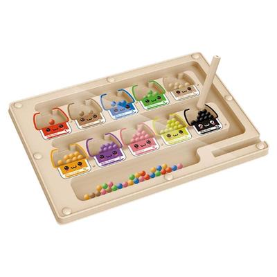 磁力磁性走珠数字迷宫玩具