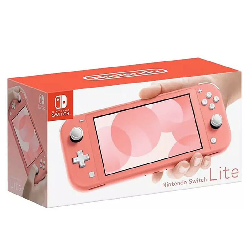 任天堂Switch NS主机 Lite游戏掌机 动物之森主机 粉色绿色限定版