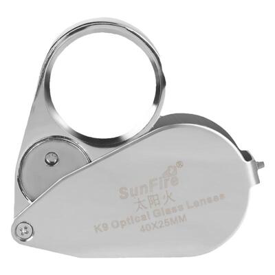 太阳火手持放大镜便携双色灯