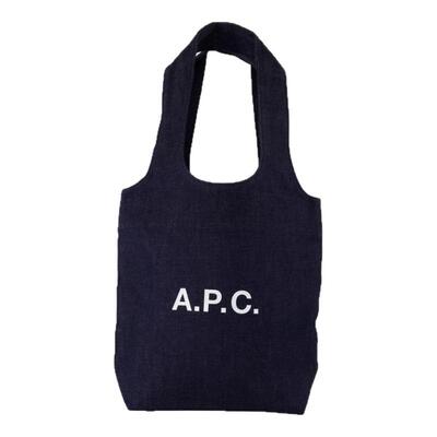 【粉丝专享】A.P.C. Ninon 小型购物袋 - 棉质  蓝色