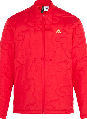 Adidas/阿迪达斯冬季女士新中式简约经典时尚棉服KS0630