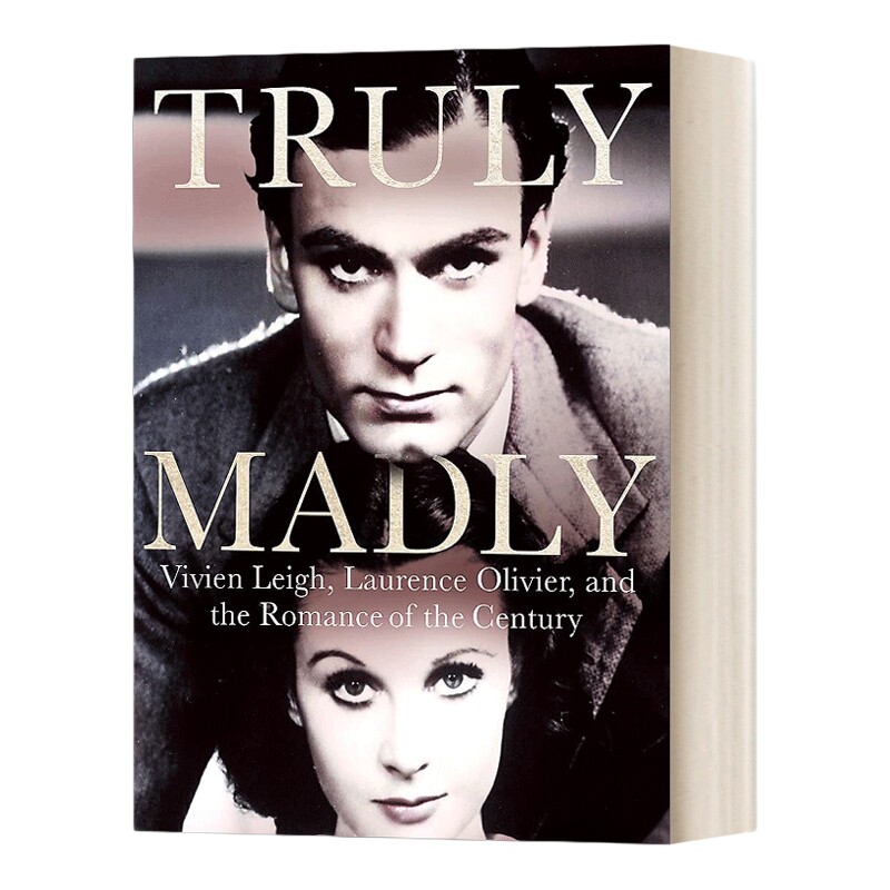 英文原版 Truly Madly 真实疯狂 费雯·丽与劳伦斯 奥利弗的世纪之恋 精装 英文版 进口英语原版书籍
