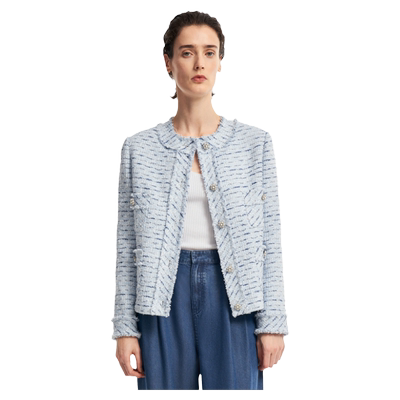 【小香风】Laurel劳芮新款航海法式小香风短外套女LWD353W00800