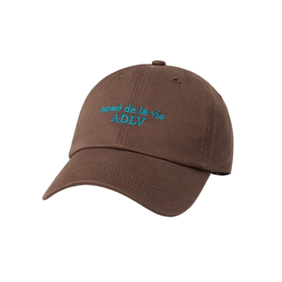 ADLV美式复古字母刺绣棒球帽男女同款鸭舌帽多色可选休闲帽子潮流