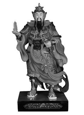 树脂祝福中式家用客厅人物摆件