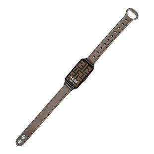 适用华为手环10表带8/9NFC双拼双扣款荣耀10智能运动band7/6pro腕带秋冬拼色皮质个性潮时尚男女可替换配件