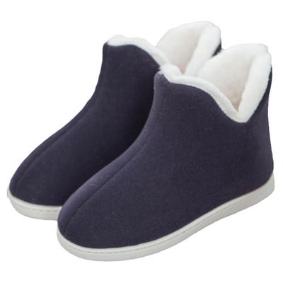 冬季保暖舒适居家棉鞋包跟中老年