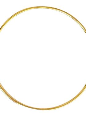 极简冷淡风光面手镯叠戴线圈手环