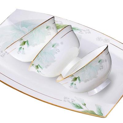 2025新款骨瓷高脚碗家用