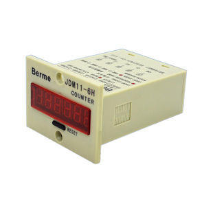 贝尔美数显电子计数器工业流水线冲床累加计数器JDM11-6H  6位数