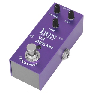 艾琳AN-03电吉他美式失真效果器模拟电子管音箱高增益失真音色