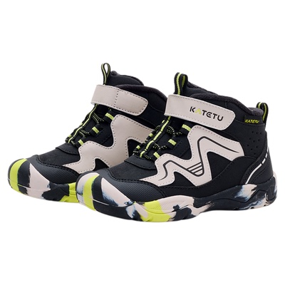 卡特兔户外高帮儿童运动鞋2025冬季新品男童加绒保暖儿童女童棉鞋