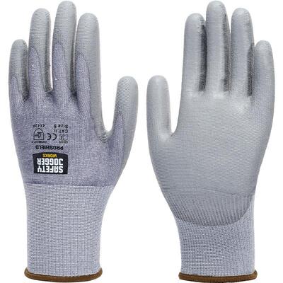 鞍琸宜pu涂层防切割透气工作手套