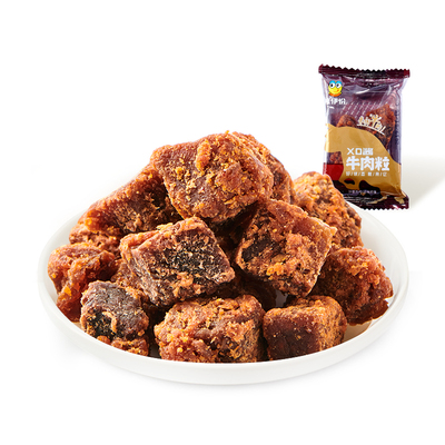 来伊份XO酱烤牛肉粒250g酱香牛肉