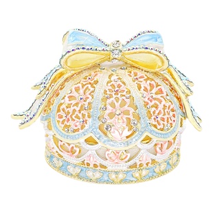 日本Picals樱花蝴蝶结结婚对戒戒指盒子公主耳钉项链首饰品收纳盒