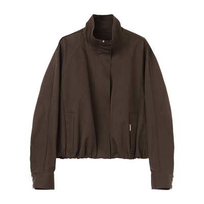 SOKESOKE 高质长绒棉 缩褶宽松量感 空气夹克外套