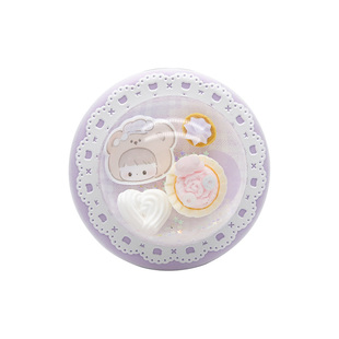 肉肉酱芋泥小熊手机磁吸支架原创设计新款便携卡通女支撑架水晶球浮雕加沙支架ins风小清新