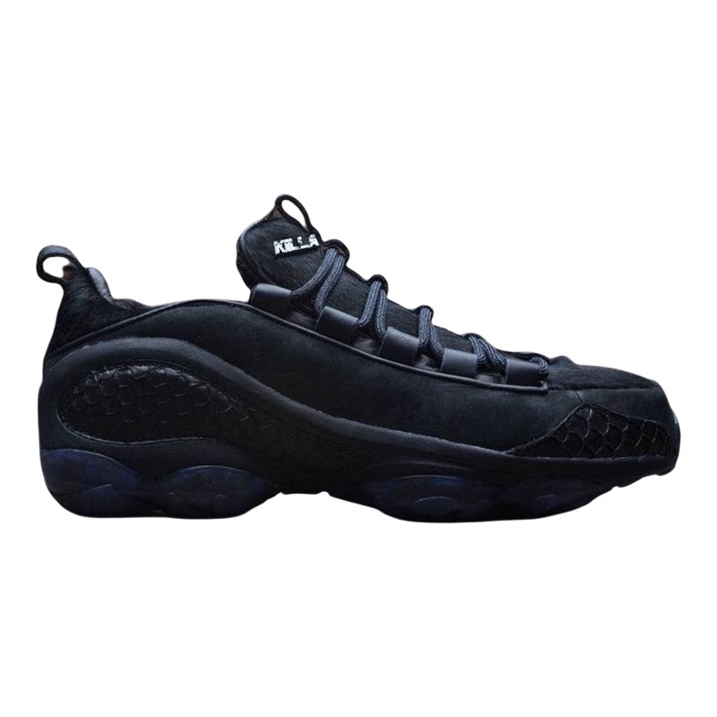 海外代购Reebok/锐步男士板鞋DMX缓震舒适脚感低帮黑色日常休闲