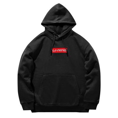 李宁卫衣男女情侣秋冬加绒