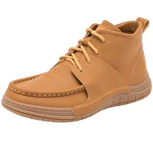 Walker Shop休闲皮鞋女2025秋冬季新时尚复古英伦舒适牛皮短靴子