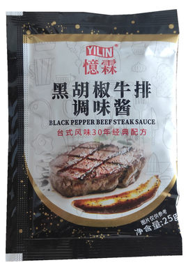 忆霖蘑菇牛排酱烤肉黑胡椒牛排酱