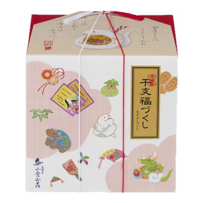 【母亲节现货】春夏限定日本小仓山庄山春秋樱花米菓仙贝饼干礼盒