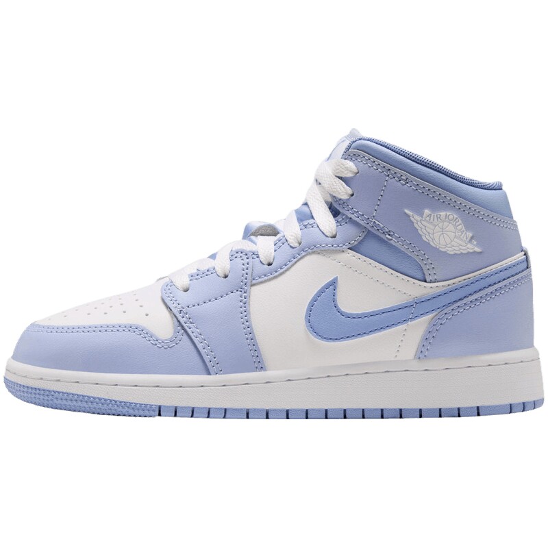滔搏丨NIKE耐克大童AIR JORDAN 1 MID时尚运动休闲鞋DQ8423-407