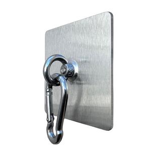 304不锈钢晾衣绳挂钩遮阳网灯笼专用固定器户外墙上免打孔配件