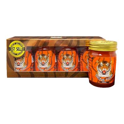 泰国金老虎膏原装正品进口虎牌药膏thongtiger加强版肩颈酸痛虎油