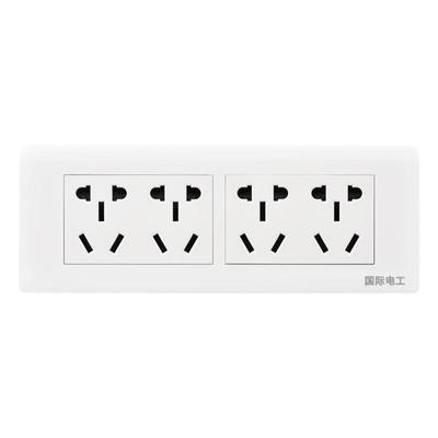 118型自由组合装开关插座面板