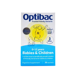 英国Optibac欧贝客益生菌活性小蓝瓶婴幼儿哺乳期孕期30包27年7月