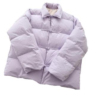 布懂时光自主打版图样DIY中国风羽绒服手工制作1:1纸样BD-012