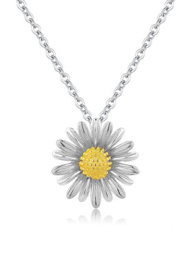 Witther原创设计小雏菊项链