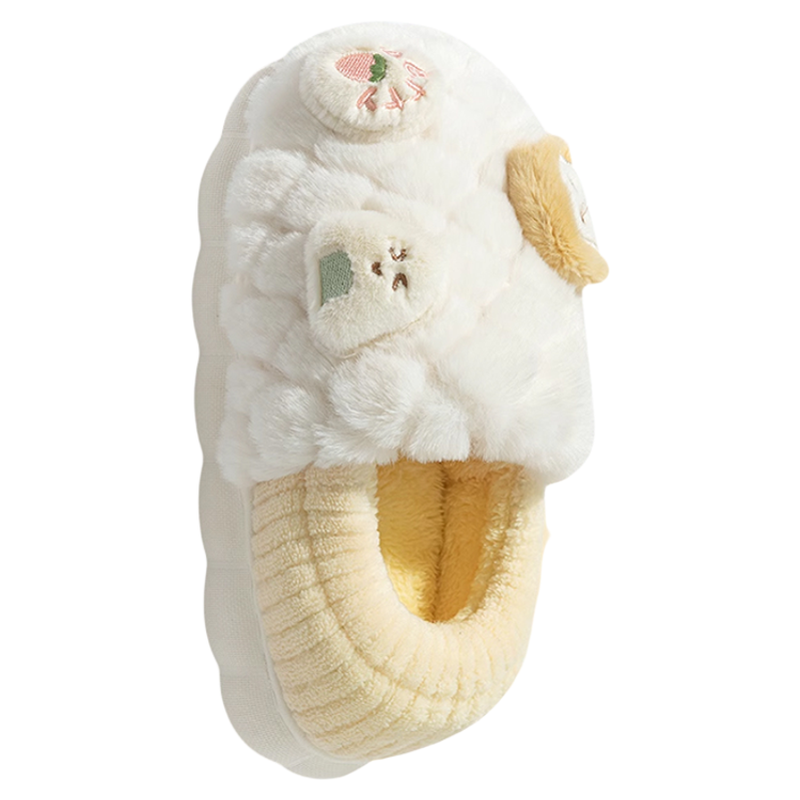 包跟棉拖鞋女款冬季2025新款家居毛毛绒月子鞋秋冬保暖棉鞋女冬天