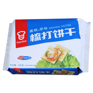 嘉顿3口味梳打饼干420/460克含20小包苏打饼干吃货休闲零食品小吃