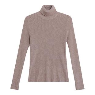 堆堆高领毛衣女秋冬韩版内搭打底2024新款百搭洋气宽松外穿针织衫