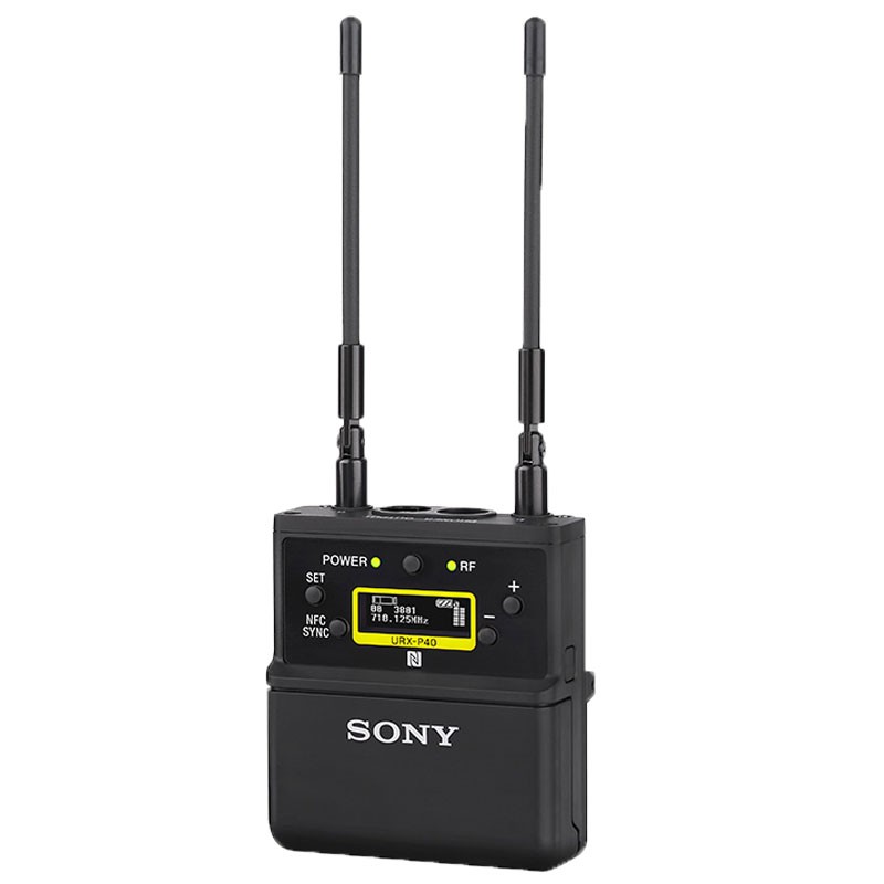 Sony索尼URX-P40接收器D21单独一拖一D11无线麦D26接收端单元领夹