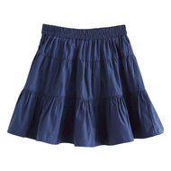 自制春夏季新款防走光半身裙子