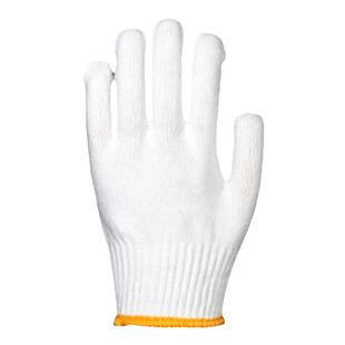线手套纯棉线棉纱工地工作劳动干活机修加厚防滑耐磨白色尼龙劳保