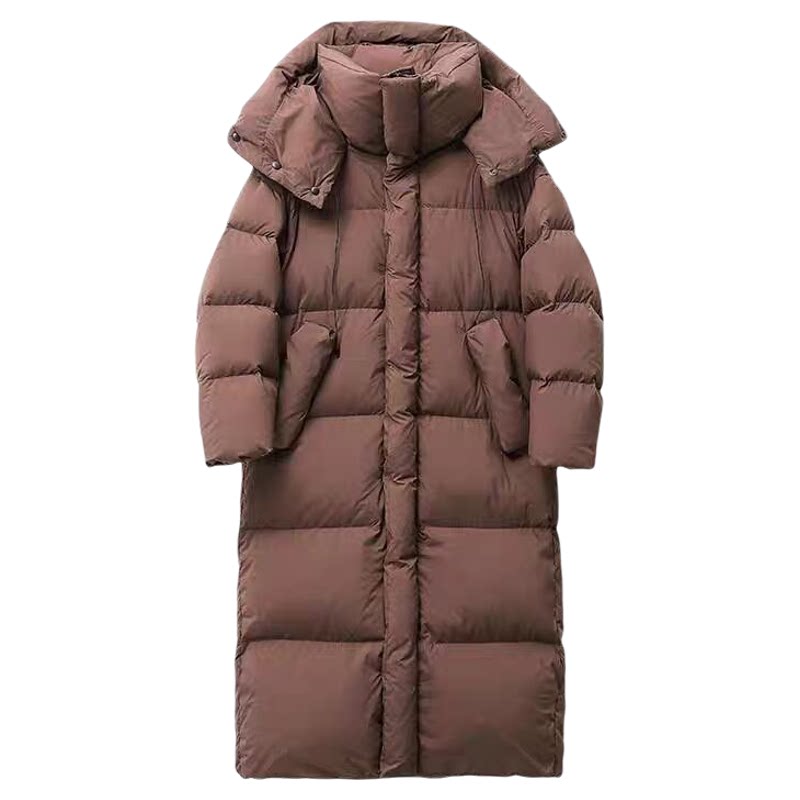 超长款超厚羽绒服女2026冬季新款过膝到脚踝大被子90白鸭绒外套韩