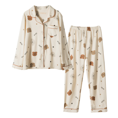 儿童睡衣纯棉春秋柔软保暖家居服