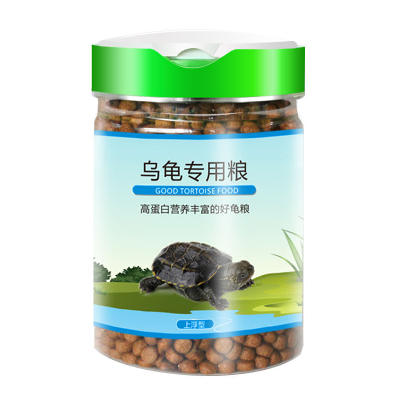 乌龟粮虾干鱼干面包虫龟粮小乌龟食料水龟鳄龟草龟巴西龟无盐补钙